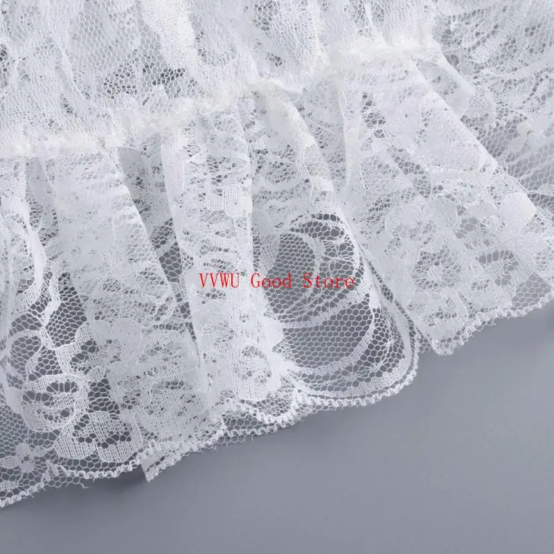 Afneembare ruches polsband voor meisjes kleding voor shirt of jurk