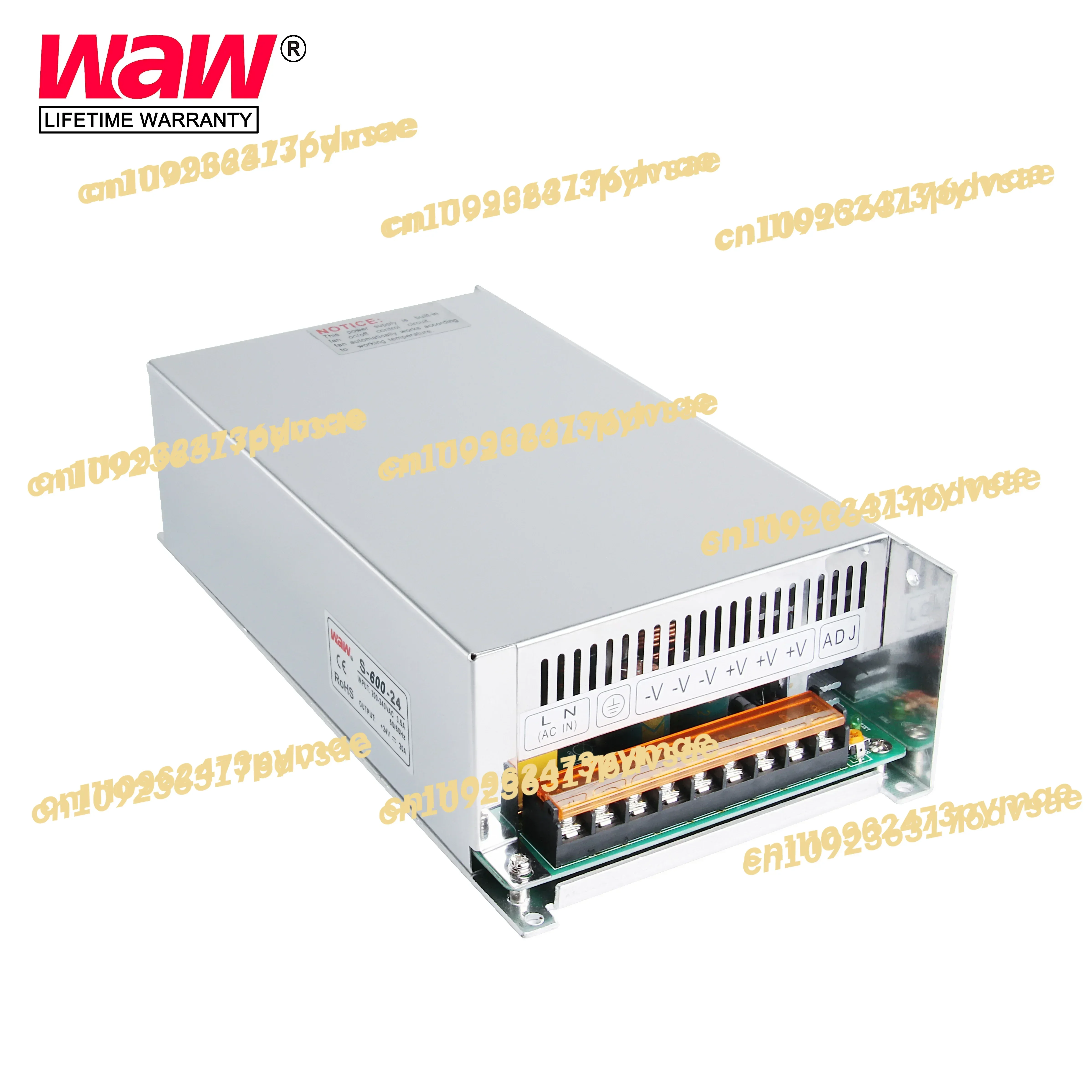 NEW 12v 50a 600w S-600-12 ac to dc 110V/220V Switching Power Supply CCTV power supply with CE ROHS approved
