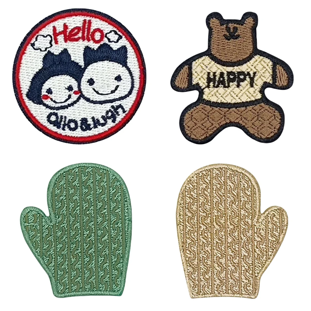 Cartoon Pattern Embroidery Cloth Sticker Cute Animal Computer Embroidery Seal Clothing Decoration Clothing Patch Patch Sticker