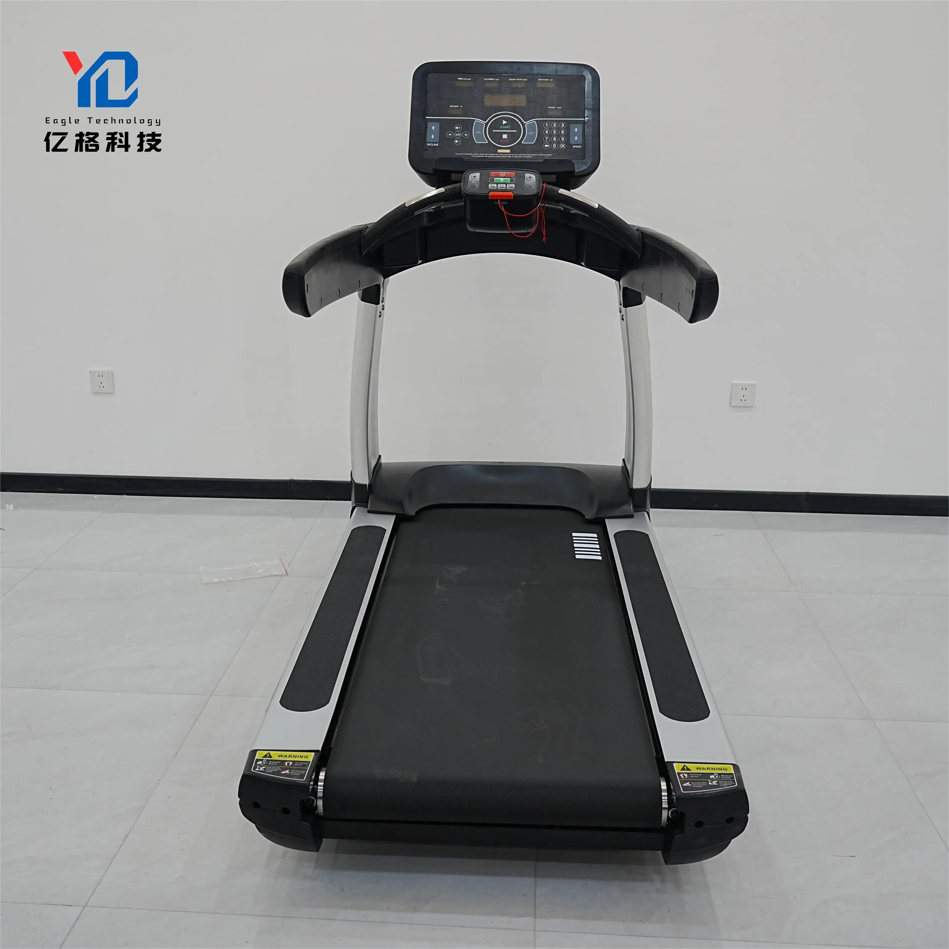 

High Quality Commercial Electric Treadmill for Walking LED LCD Screen Running Machine Gym Fitness Training Equipment