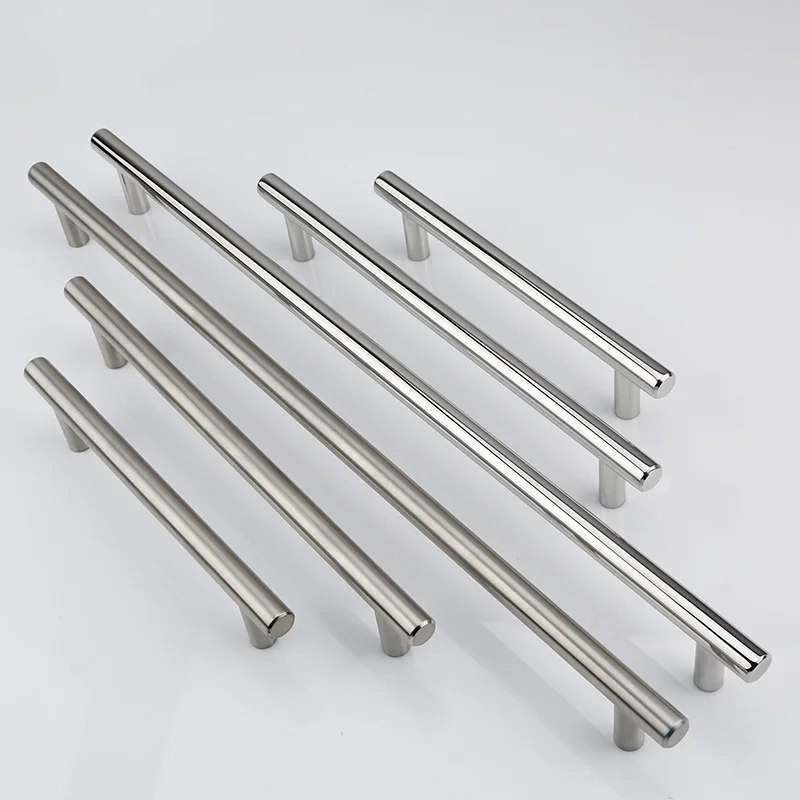 50mm-450mm Stainless Steel Kitchen Door Cabinet T Bar Handle Pull Knob cabinet knobs furniture handle cupboard drawer handle