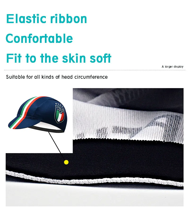 Gorras de ciclismo con absorción de sudor, protector solar, gorra deportiva para bicicleta, personalizada