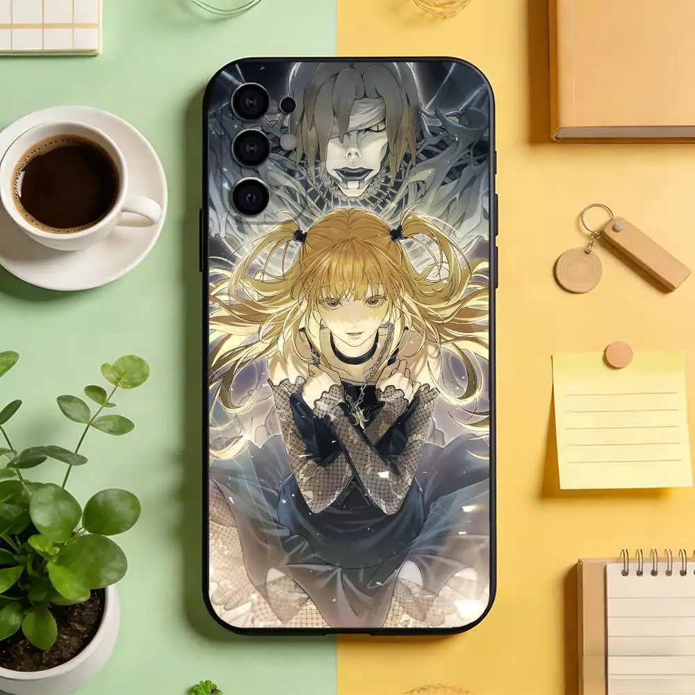 Death Note Misa Amane  Phone Case For Samsung S25,S24,S21,S22,S23,S30,Ultra,S20,Plus,Fe,Lite,Note,10,Black Cover