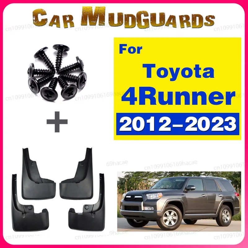 

Mud Flaps For Toyota 4Runner 5th Gen Accessories Mudguards Splash Guards Fender 2012 - 2023 2022 2021 2020 2019 2016 2013 2