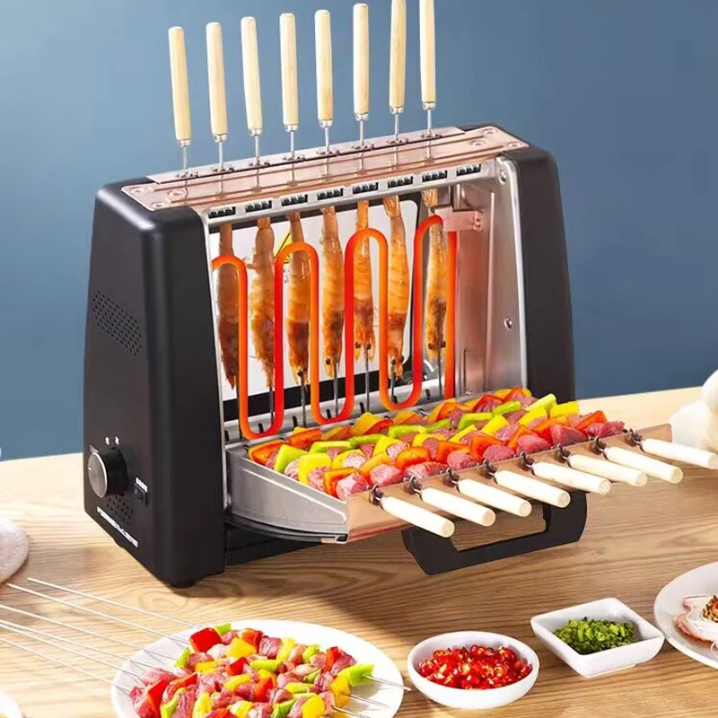 Smokeless Barbecue Grill Electric Mutton Kebab Grill Electric Grill Machine