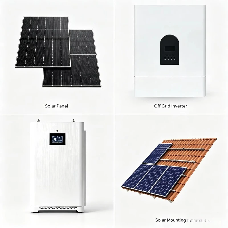 20kW Solar Energy System Grid Solar Generator Home Use custom packaging Wholesale
