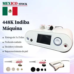 Indiba-máquina de fisioterapia linfática para pérdida de peso corporal, terapia Tecar, radiofrecuencia, 448khz, CET RET Monopolar RF