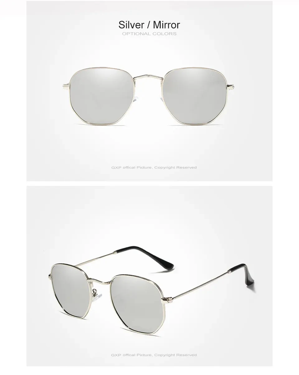 GXP Anti-glare Mode Sonnenbrillen Männer Polygon Retro Sonnenschutz Gläser Freizeit Gläser Outdoor Polarisierte UV400 Fahren Brillen – Detail 10