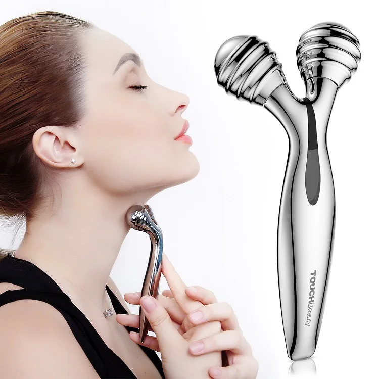 

Smart Library TOUCHBeauty Facial Roller Microcurrent Massager Lifting Collagen Boost Pain Relief Portable Device T