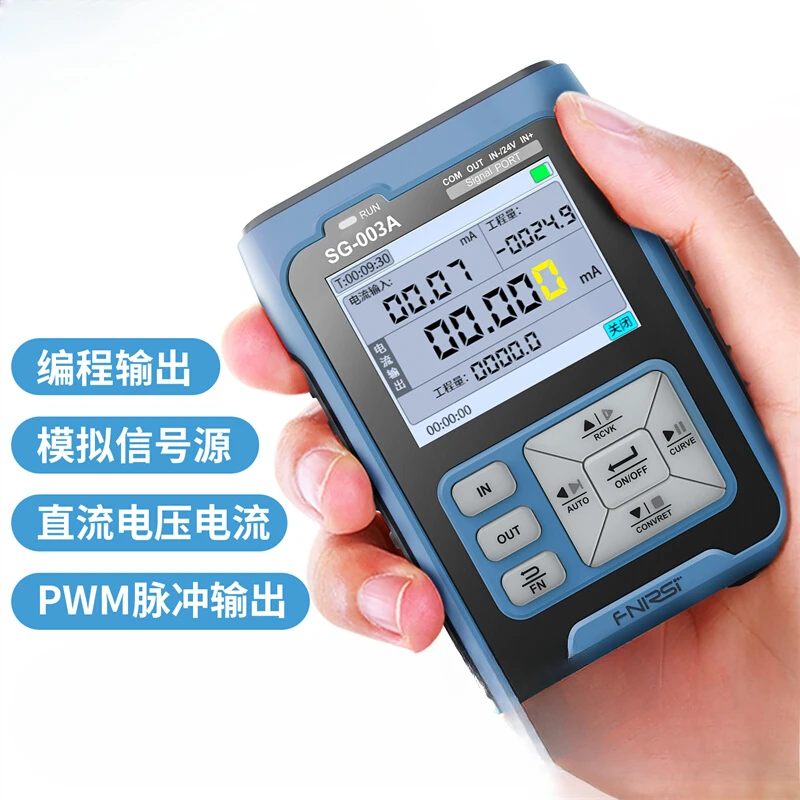 FNIRSI SG-003 Multifunctional PWM Signal Generator 4-20ma Voltage Current Analog Process Calibrator