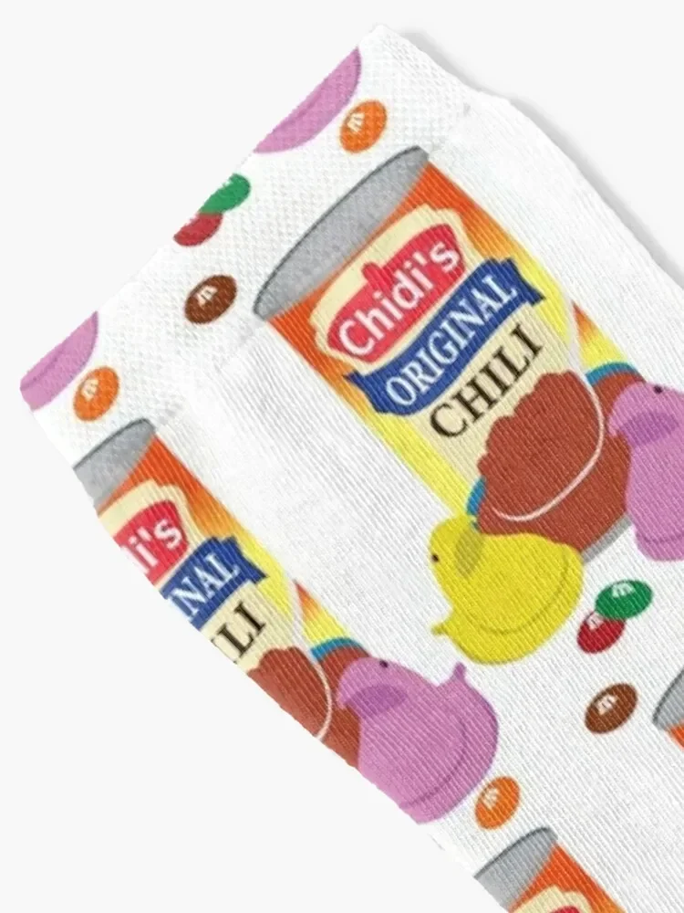 You put the peep in the chili pot Socks designer kids crazy floral Women's Socks Men's