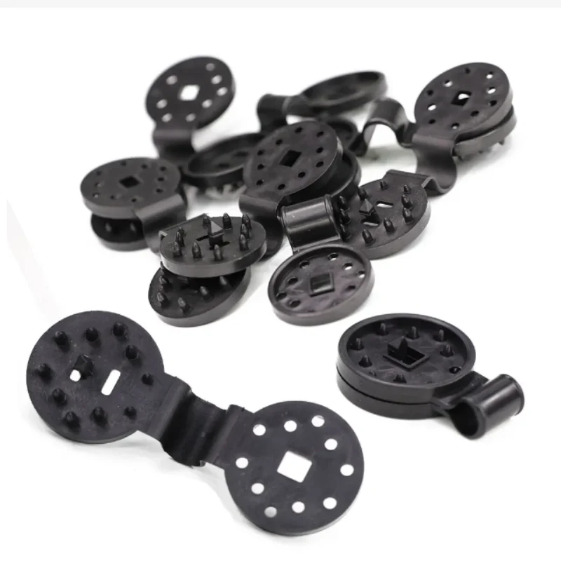 10-30Pcs Black Plastic Shading Net Clip Greenhouse Garden Tent Hanging And Fixing Clip for Fence Net Installation Hook Tool