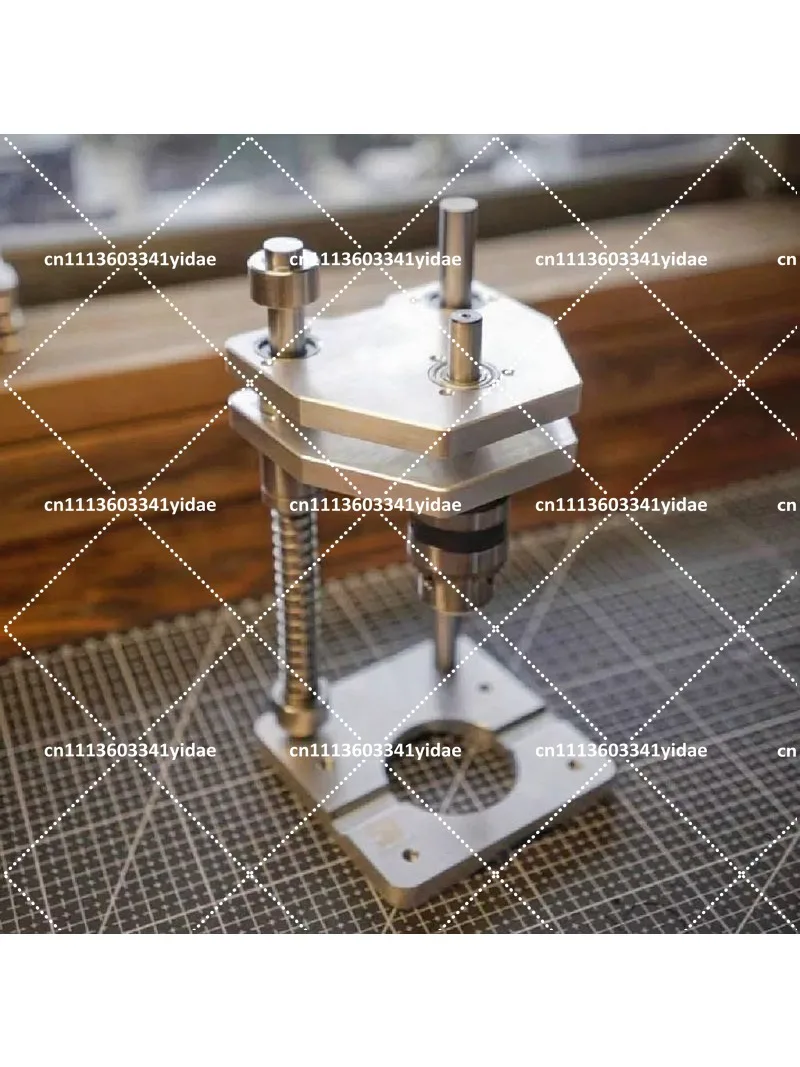 Vertical Hand Drill Support for Woodworking Aluminum Profile Auxiliary Bracket