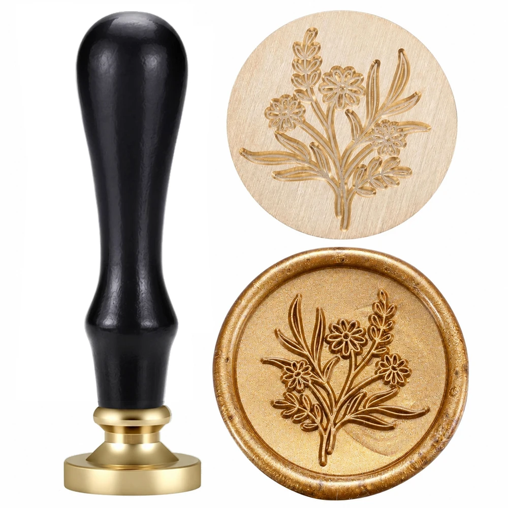Balmumu Mühür Damga Seti Çiçek - Wax Seal Stamp Set incelemesi ve fiyatı