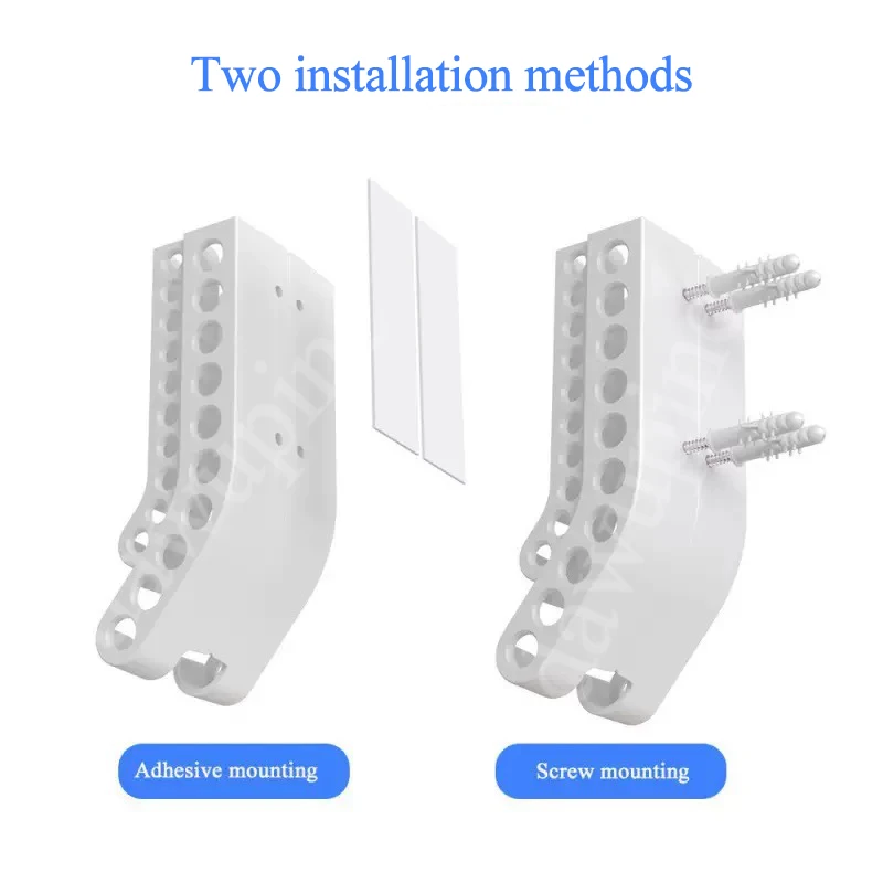 10 قطعة AAA & AA بطارية الحائط تخزين قوس حامل فرز رف شاشة تخزين البطارية المنظم كومبو حارس الاستغناء