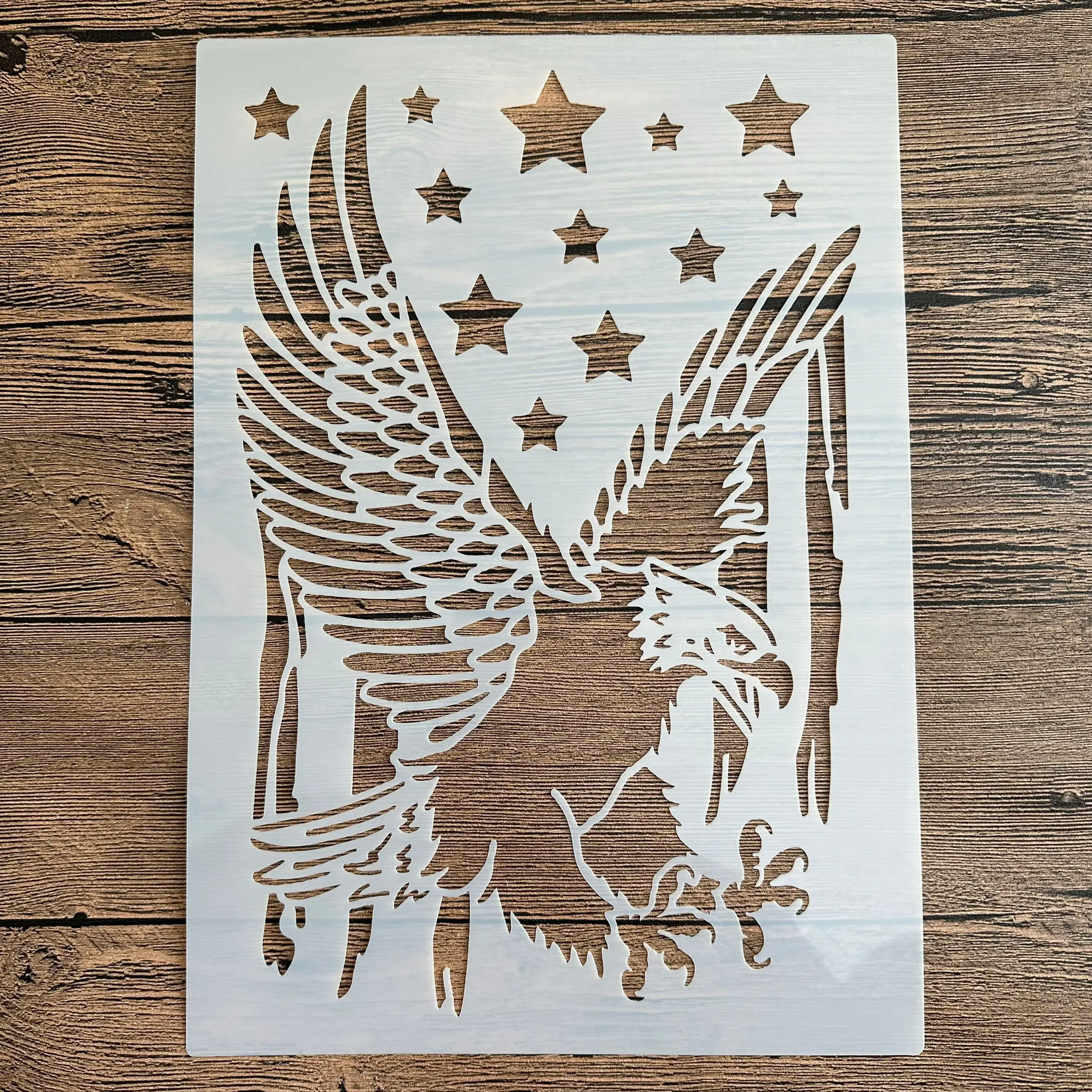 

A4 29 *21cm Animal Eagle DIY Stencils Wall Painting Scrapbook Coloring Embossing Album Decorative Paper Card Template,wall