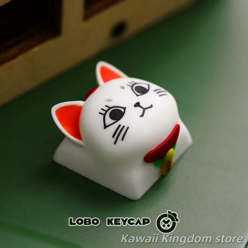 DAN DA DAN Cosplay Anime Keycaps Resin Material for Mechanical Keyboard Accessories Handmade Key Caps