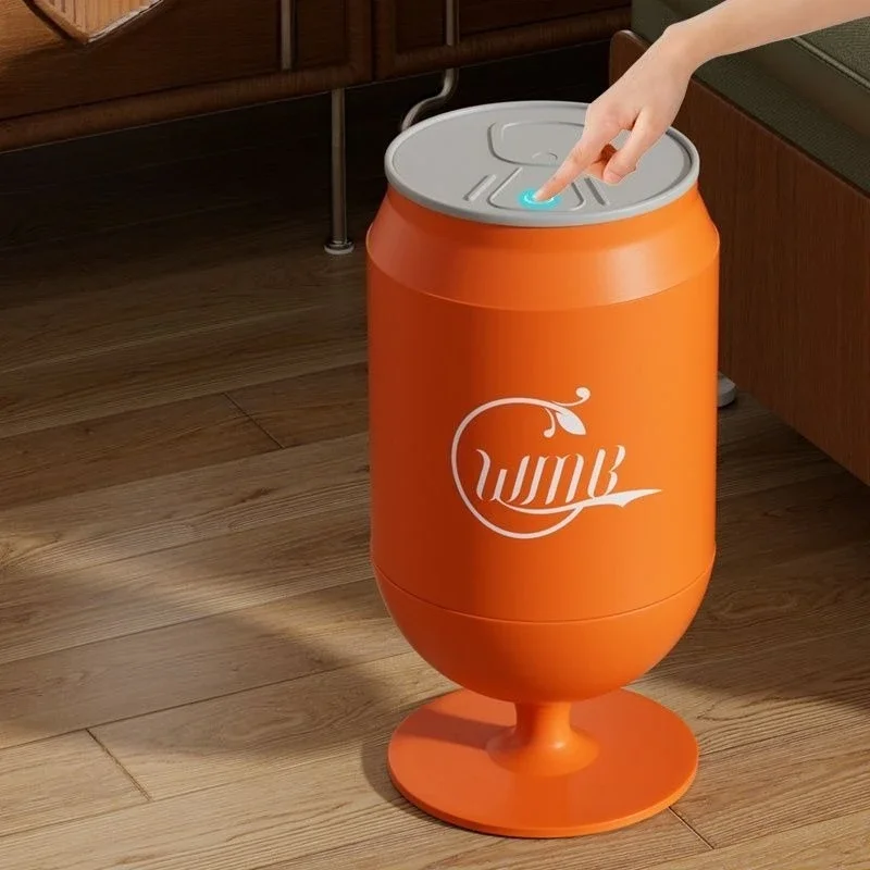 Thickened Trash Can 13 Liters Kitchen Food Waste Creative Rubbish Bin With Lid Waterproof Anti-odor Household Cleaning Tools