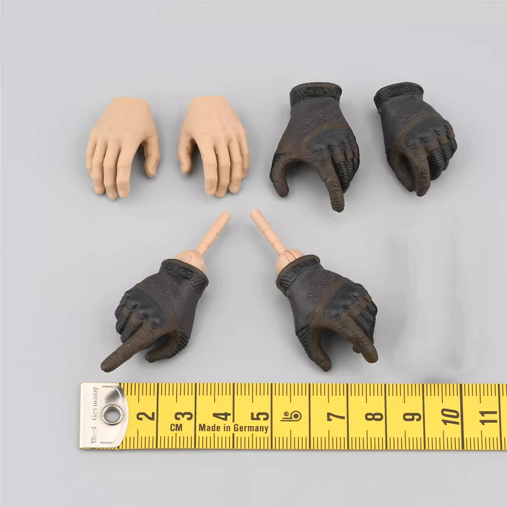 1/6 Easy&Simple ES 26064B US. Special Mission Unit Operation Soldier Black Solid Shoe Boot Gloved Hand Type Toys Model For 12\