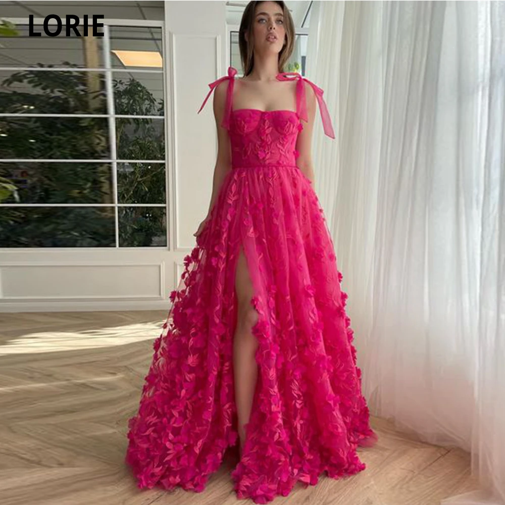 LORIE Mint Green Off The Shoulder Tulle Prom Dress 2023 Fashion Lace Pearls Long Evening Gowns Plus Size Vestidos De Noche