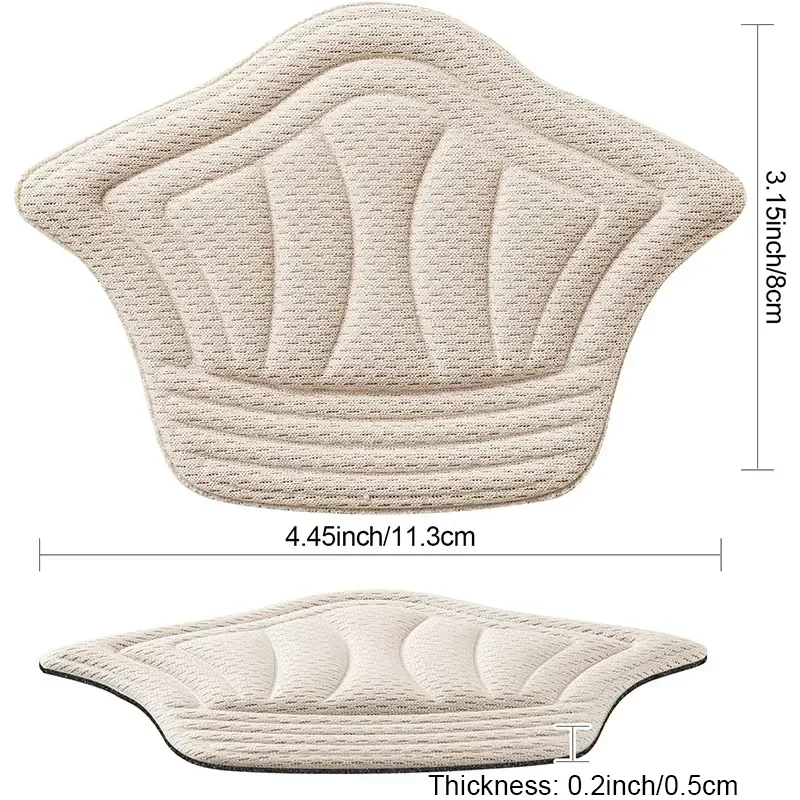 2/20pcs Insoles Patch Heel Pads for Sport Shoe Adjustable Size Feet Pad Pain Relief Cushion Insert Insole Heel Protector Sticker