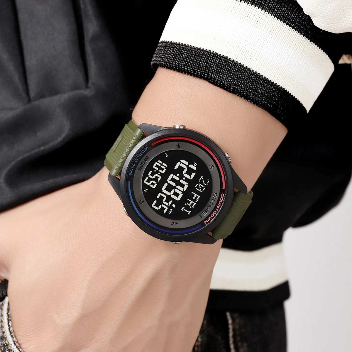 SKMEI Fashion Military Digital - Outdoor Sports List ulasan dan harga