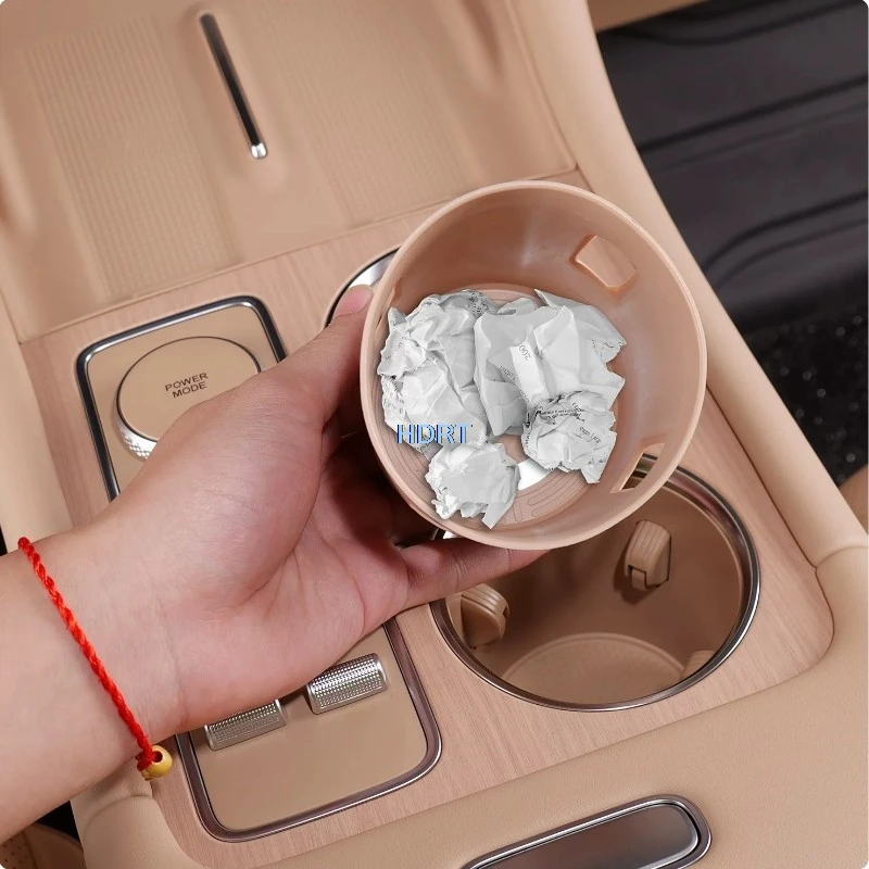 For Chery Fulwin T11/Exeed ET8/Exlantix ET8 E02 2026 + Car Styling Center Console Water Cup Holder Storage Box Dust Proof Cover