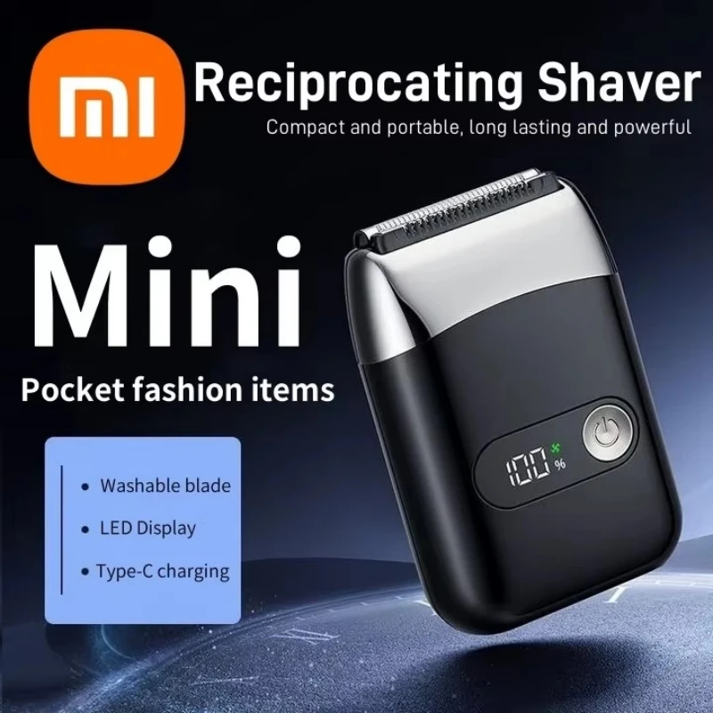 

Xiaomi Electric Shaver Waterproof Reciprocating Wireless Razor USB Rechargeable Shaving Machine Barber Trimmer for Men