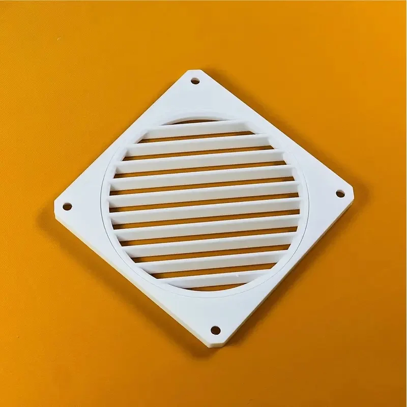 N+ Rotatable Fan Grill for 90/120/140mm PC Fans, Adjustable Direction Anti-Pinch Fan Cover, 7mm Thickness