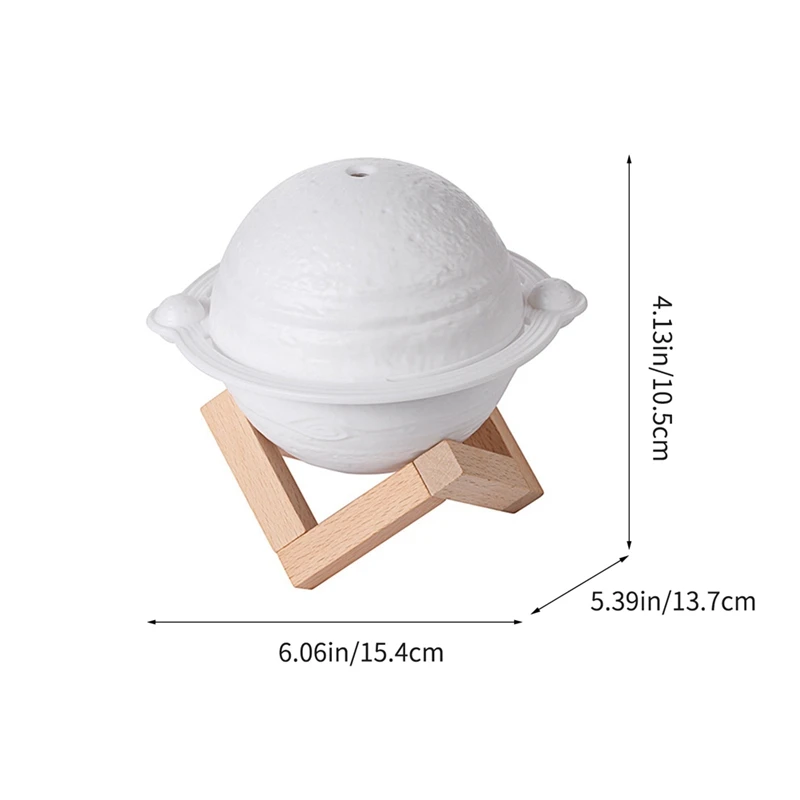 空気浄化加湿器,雰囲気ライト付き,jupiter,地球,月,プラグ付き,家庭用,200ml