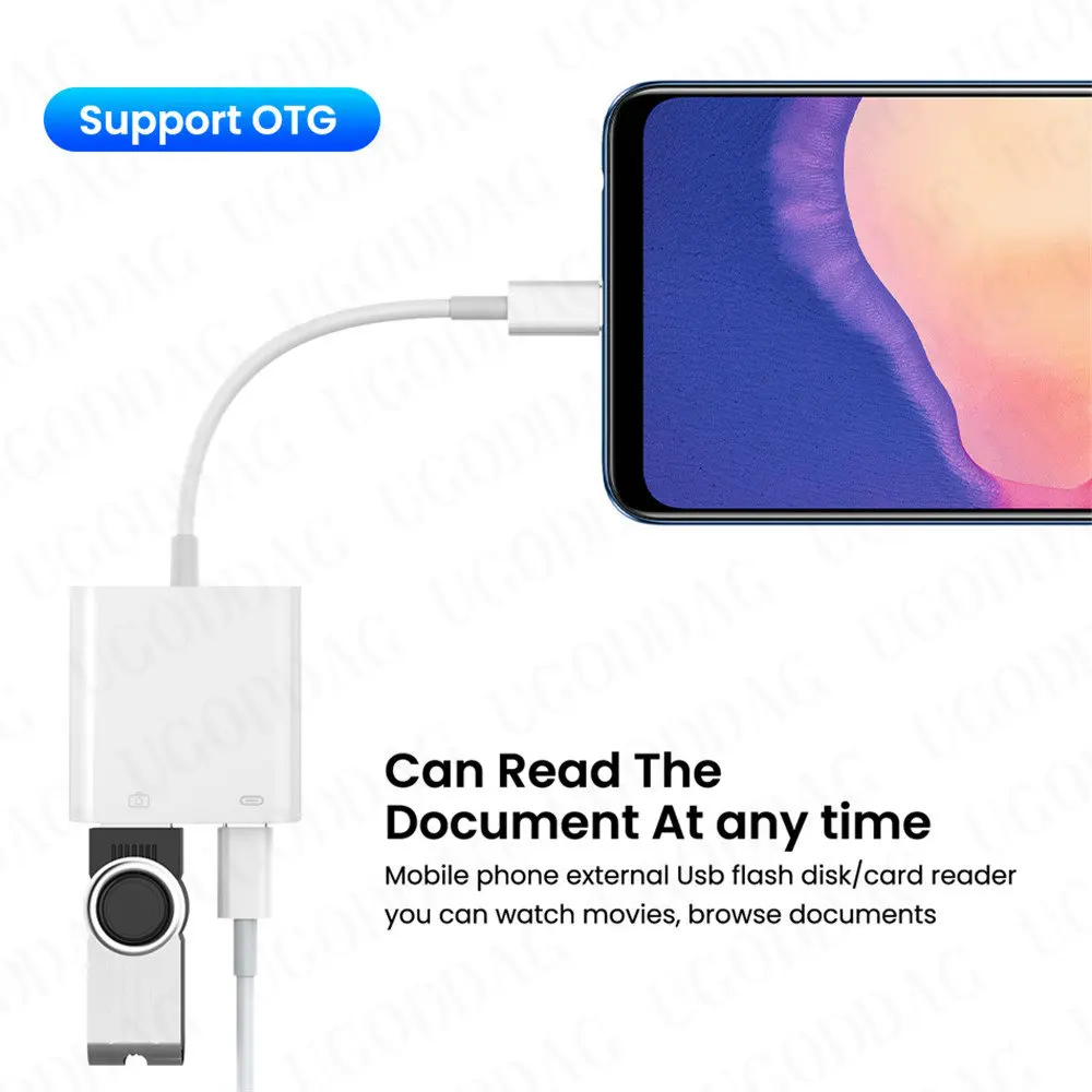 Адаптер OTG с портом USB C на USB 3,0 типа «мама»