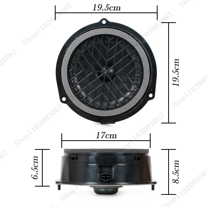 Car Door Woofer Door Sound Speaker Woofer Tweeter For Audi A4 B8 A5 2009 2010 2011 2012 2013 2014 2015 2016 8T0035415A 8K0035411