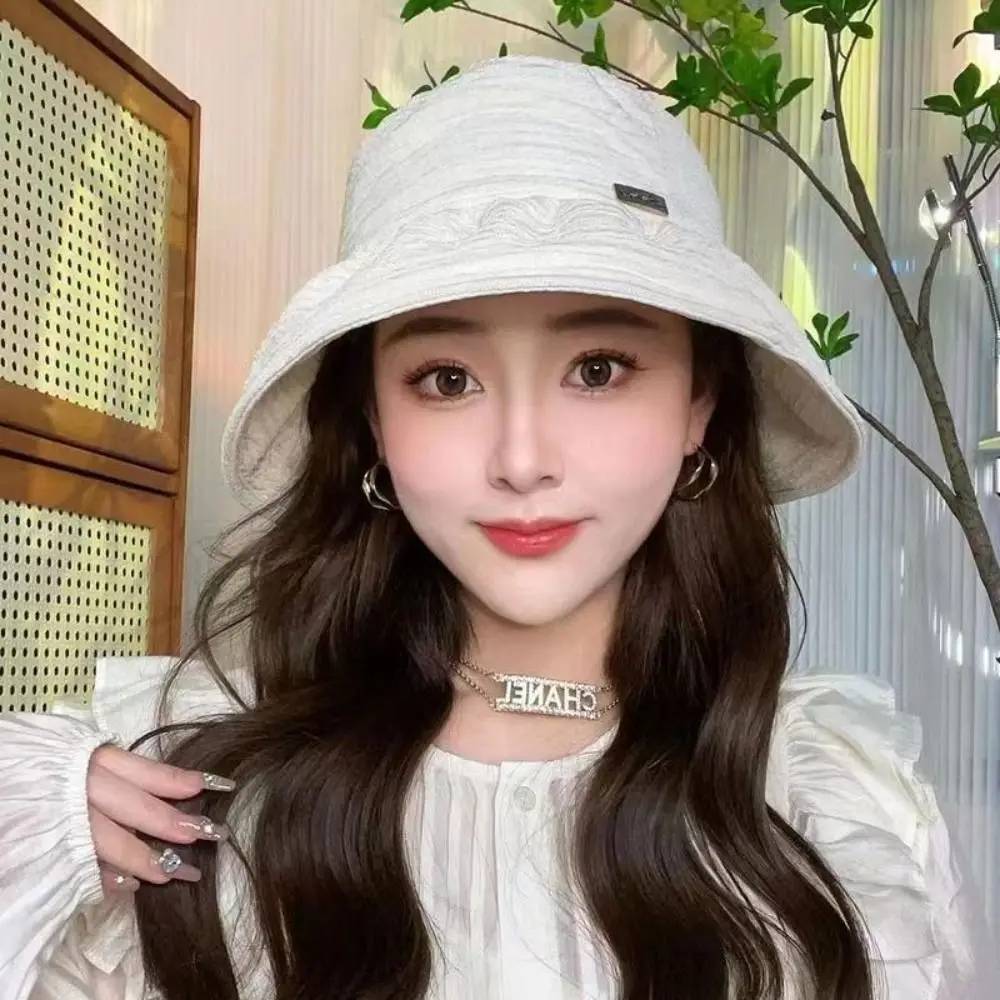 

New Adjustable Breathable Bucket Hat Foldable Retro Big Brim Fisherman Hat Street Shooting Pot Cap Women Girls Outdoor Sun Hats