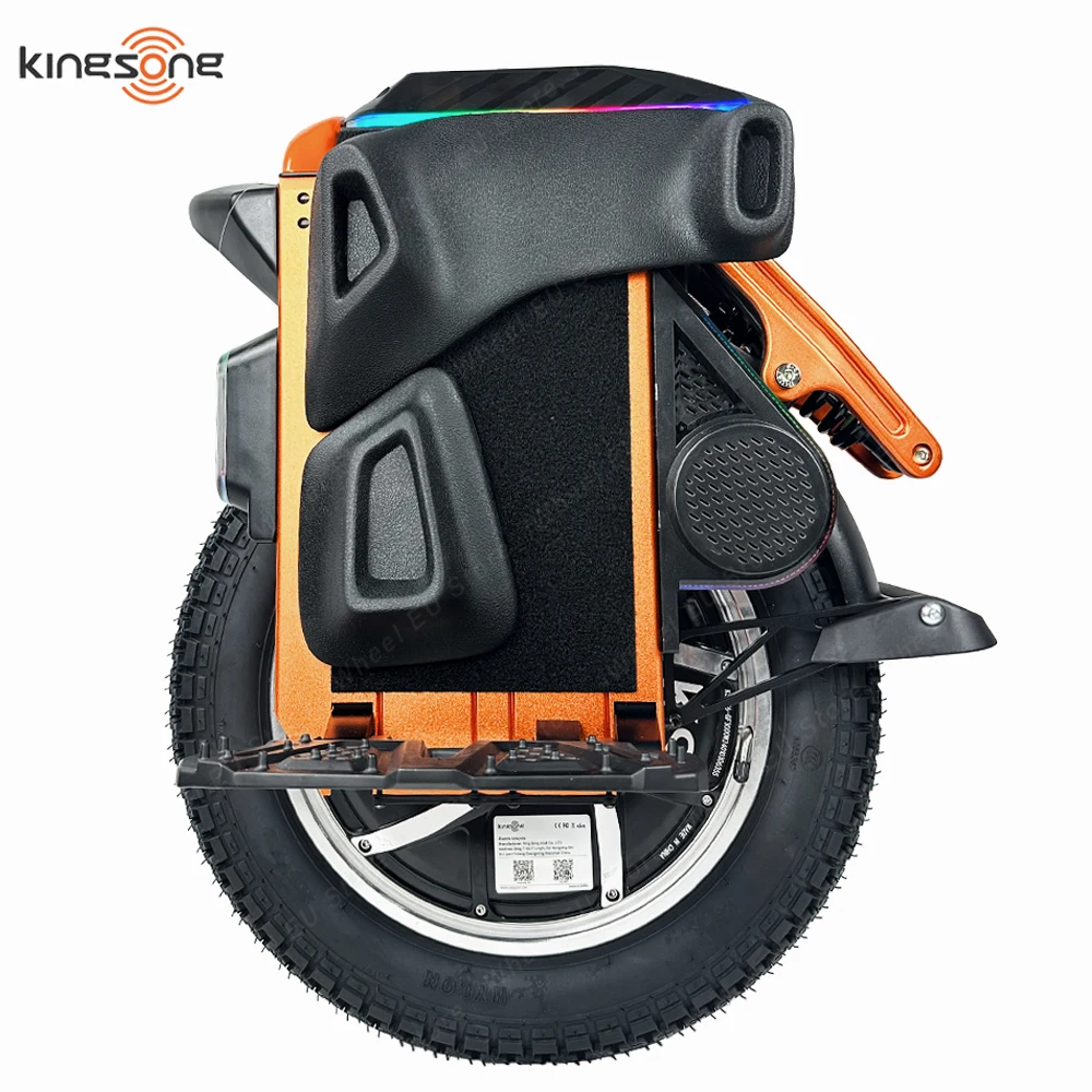 Stock europeo KingSong S16 Pro 84V 1480Wh monociclo eléctrico 3000W Motor 80 km/h velocidad máxima 90Km kilometraje 16*3 pulgadas neumático 750lbs resorte