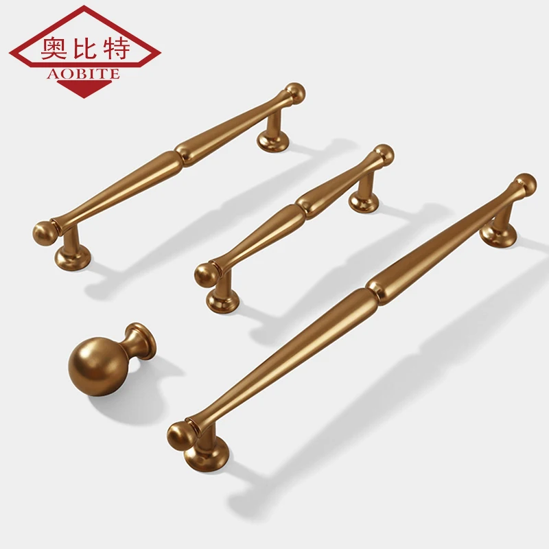 

AOBT Closet Antique Dresser Handles For Cabinets And Drawers Kitchen Handles Bathroom Cabinets handles Cabinet Furniture Handles