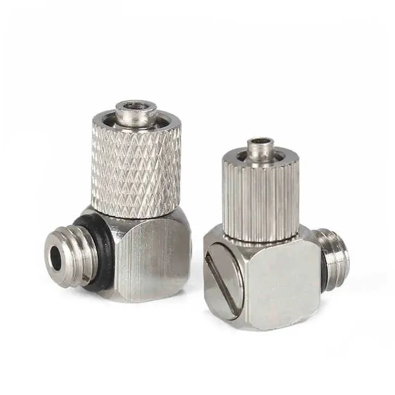 5Pcs Male Thread M3 M4 M5 M6 Air Tube 3mm 4mm 6mm OD Mini Pneumatic Pipe Connector Screw Through Quick Fitting Fast Twist Joint