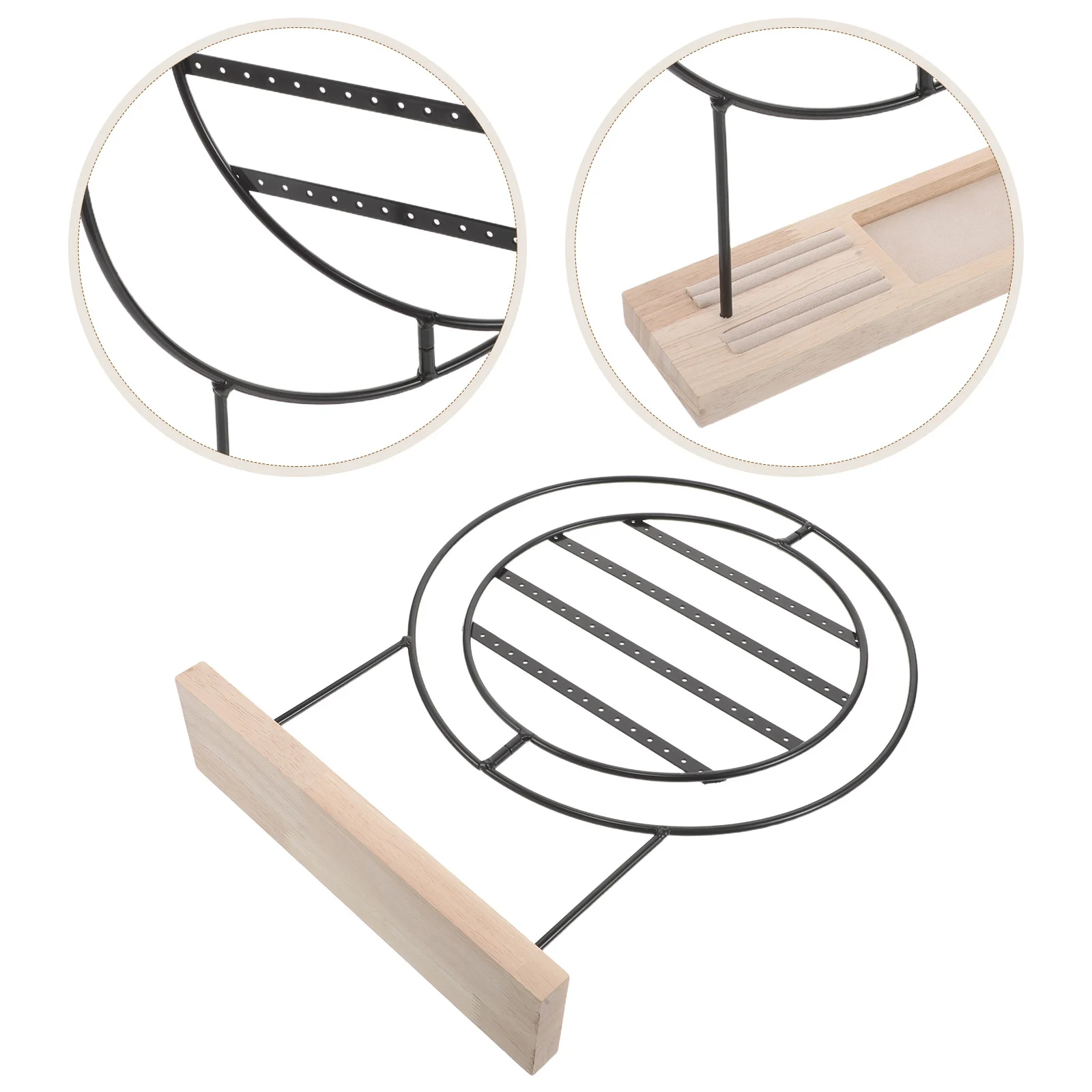 

Вращающийся органайзер для сережек, многоуровневый металлический держатель для ювелирных изделий, регулируемая стойка для сережек-гвоздиков для женщин и девочек