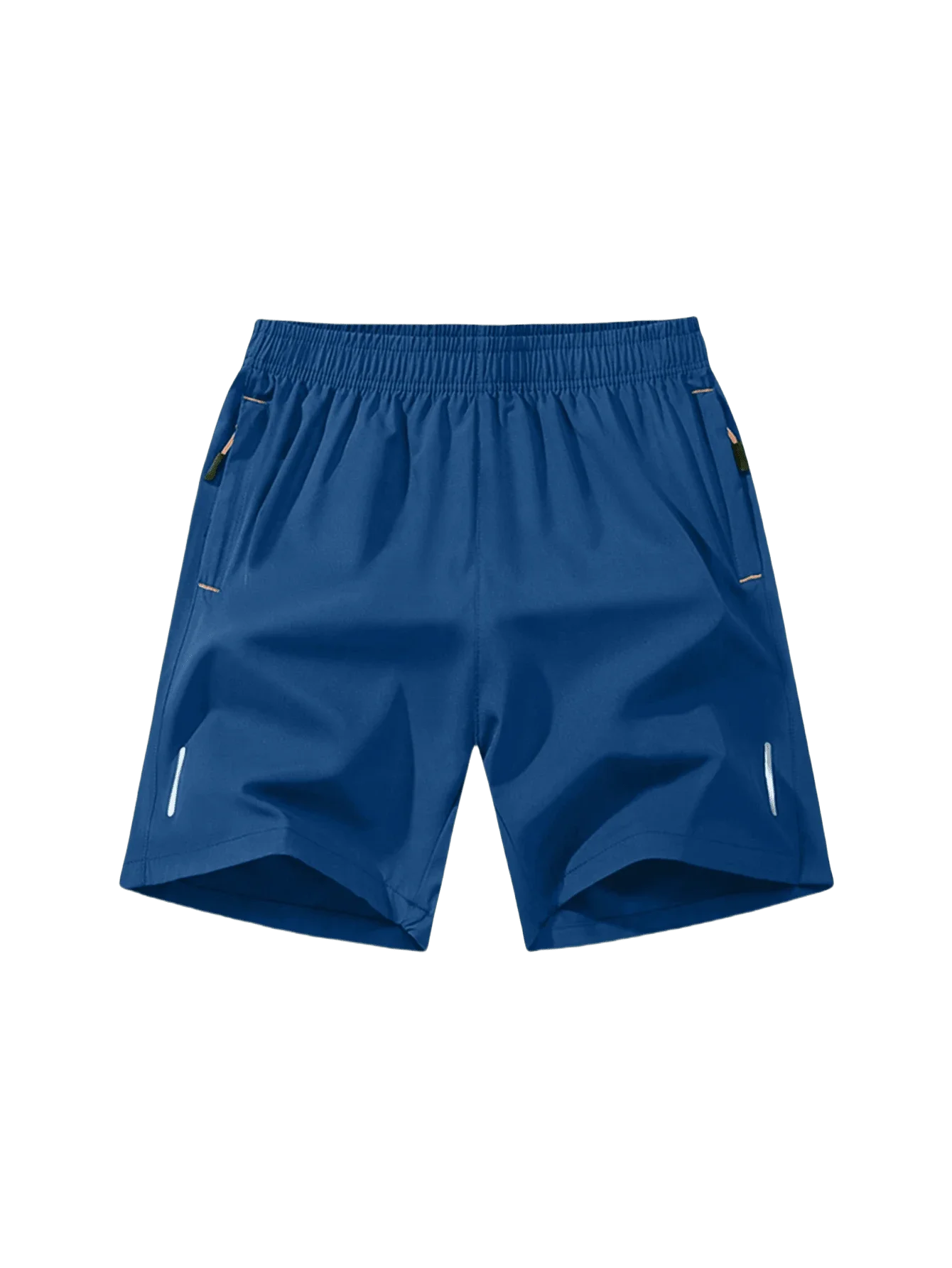 

Men's Casual Sport Shorts With Zipper Pockets Elastic Waist Summer
