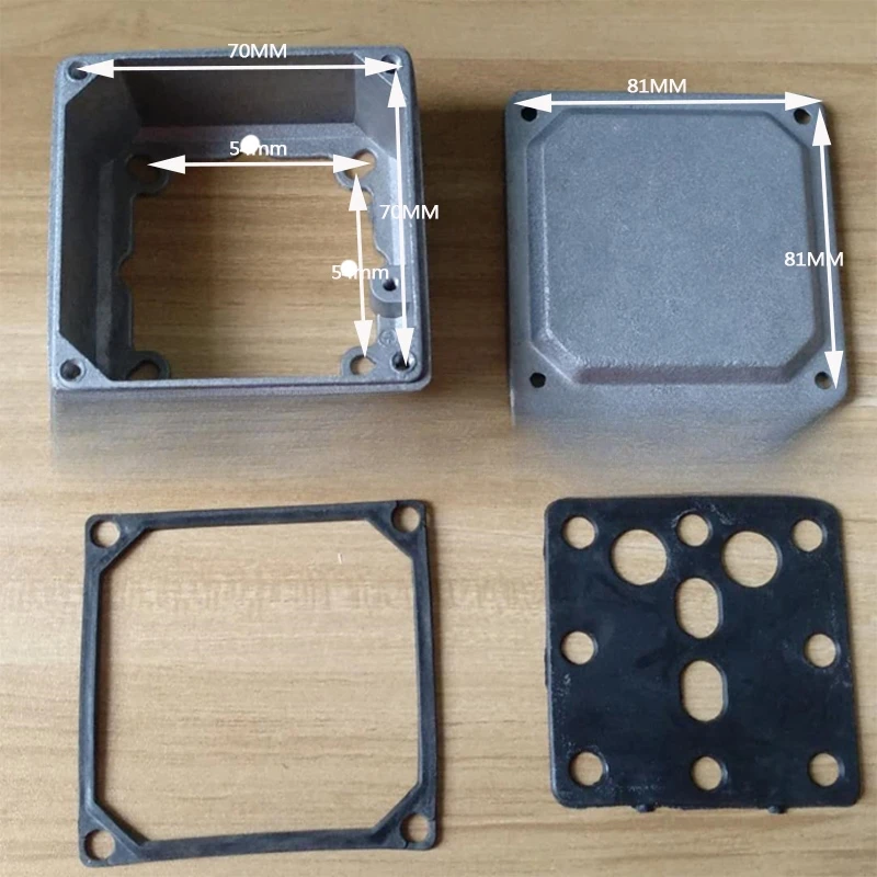 Motor aluminum junction box Y2 63-160 terminal dustproof cover mechanical and electrical accessories