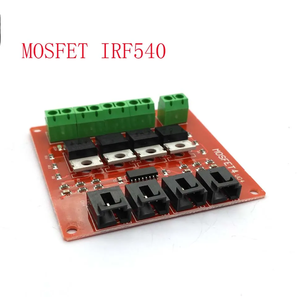 1/4 Channel One Four Route MOSFET Button IRF540 V4.0+ MOSFET Switch Module for Arduino Isolated Power Module