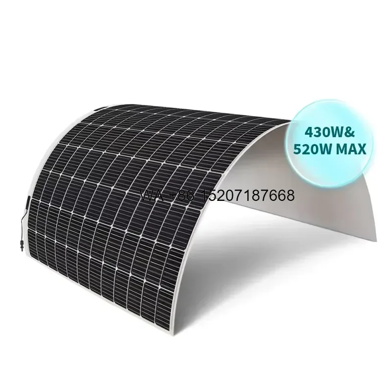Wmwmnu for Sunman Solar Module 430 Earc 430w 520W Flexible Solar Panel Flexible Photovoltaic Panel