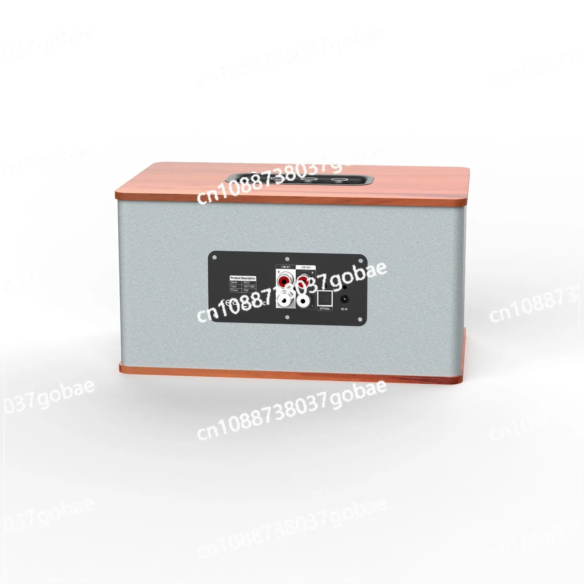 Wood Bluetooth Spea… - image