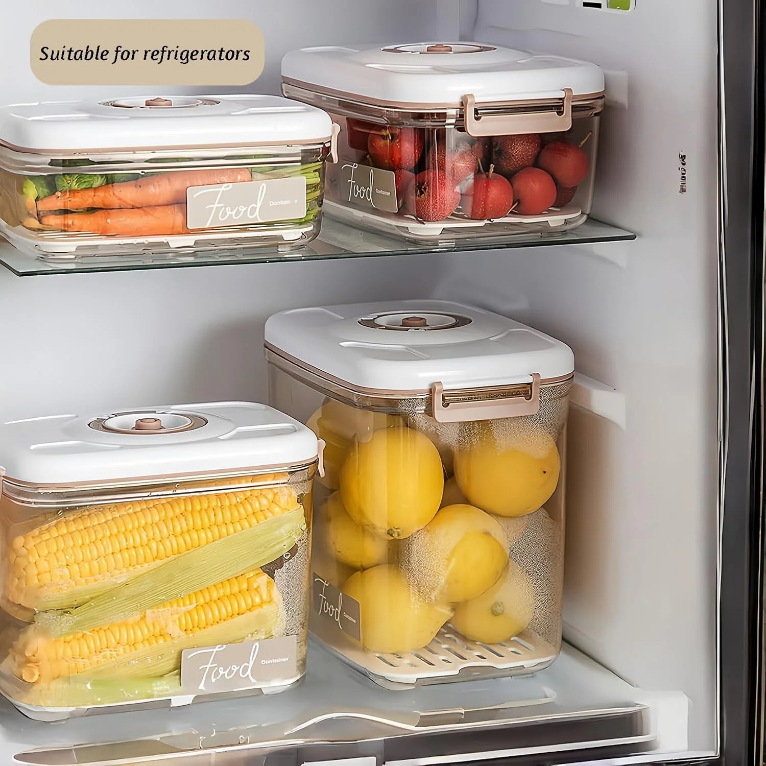 Food Vacuum     - Compatible with Green Color Vacuum Food Containers, Save Space and Money, Extend Food Shelf Life Hand tools