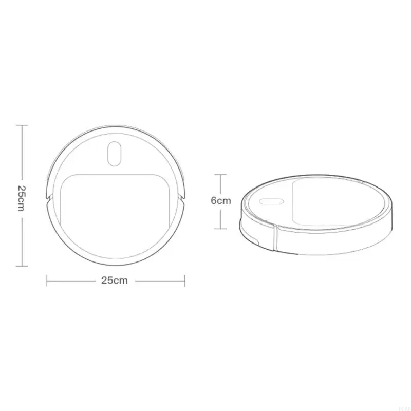 D0AB Robot Máy hút bụi 3 trong 1 Máy hút bụi robot Sức hút mạnh
