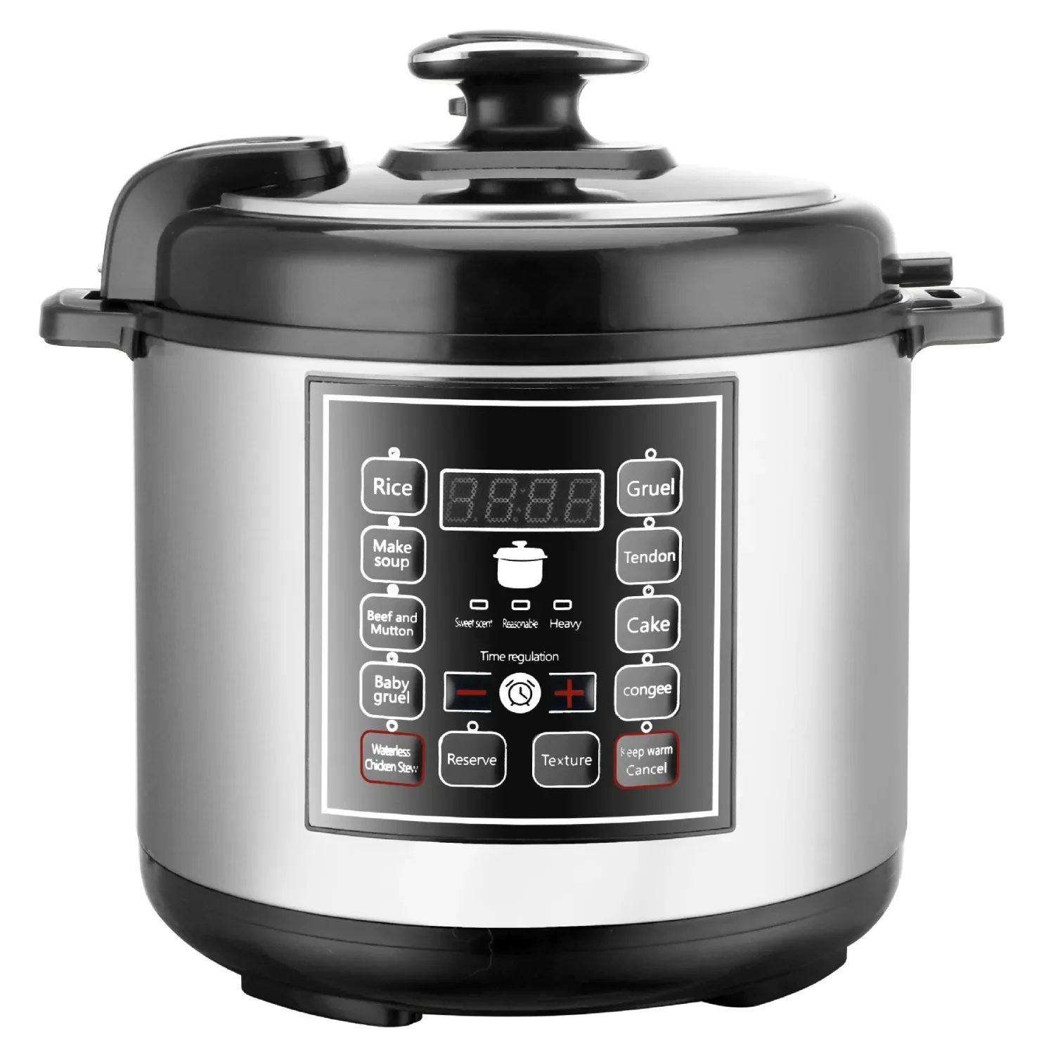 

Household pressure cooker aluminum inner pot 6l new electric pressure cooker