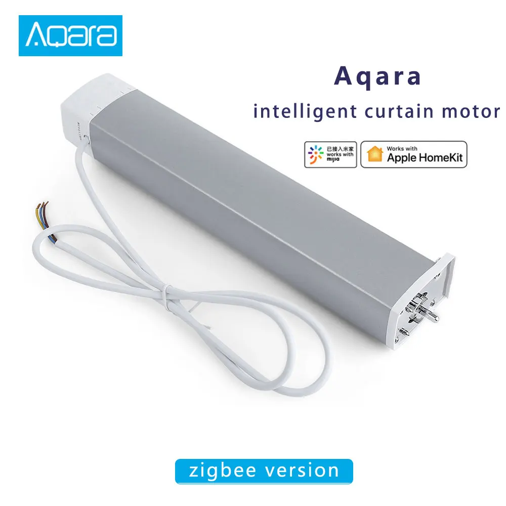 DHL Aqara Smart Curtain Motor Zigbee Curtain Track Private Custom Electric Curtain Rail Control System For Aqara B1 A1 Motor