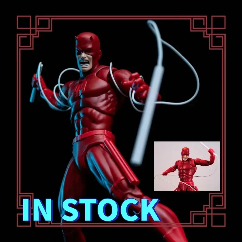Ct Toys Daredevil Figura Mafex 223 Versione comica SHF Anime Action Figure Figurine Statua Modello Regali personalizzati Giocattoli di compleanno per bambini