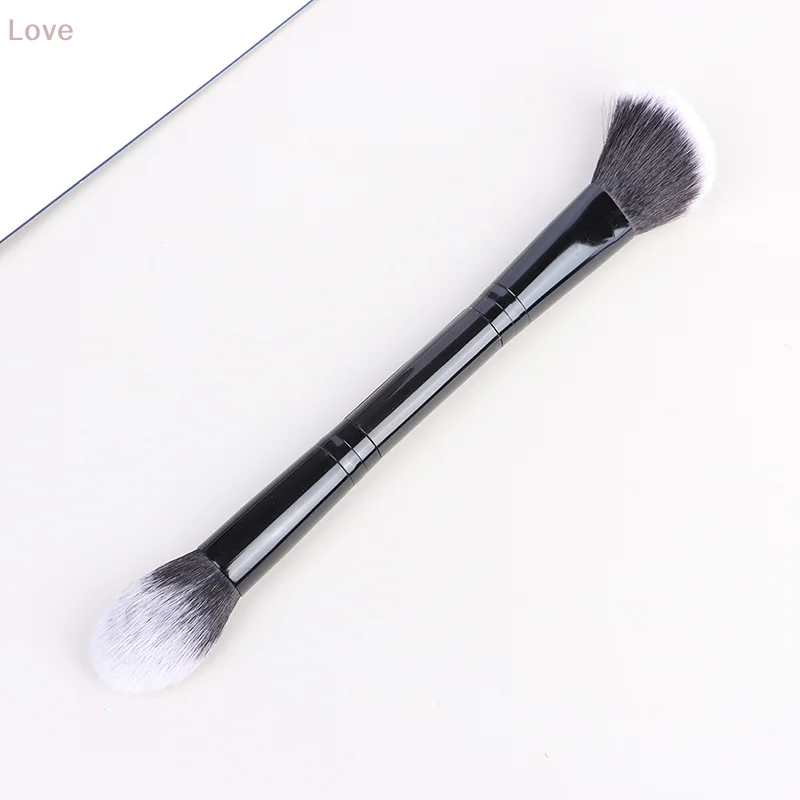 [L&P] Double Head Makeup Brushes For Highlighting Face Contour Soft Hair Blush Brush Beauty Cosmetic Tools