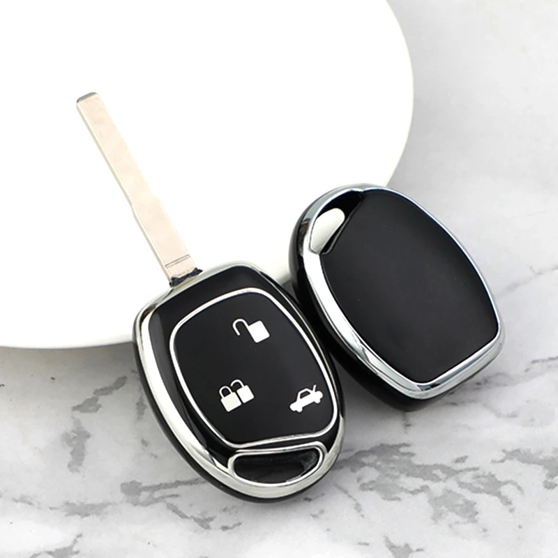 Auto Shell Fob TPU Car Remote Key Cover Case Protector For Ford Fiesta C-Max S-Max Eco Sport Transit Connect Focus KA Galaxy