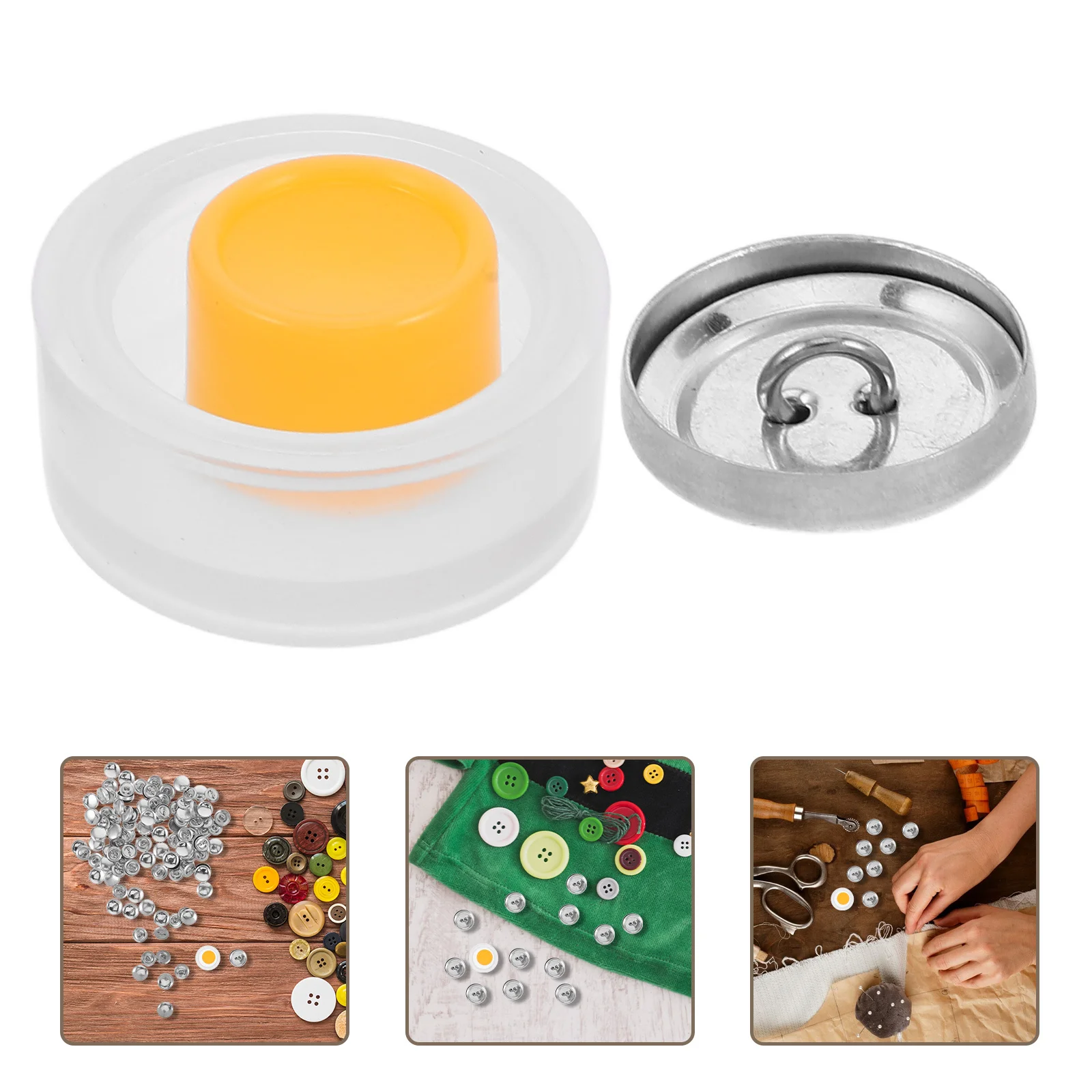 

1 Set Fabric Covered Maker Kit Complete Diy Sewing Tools Durable Making Supplies For Crafting Clothing Accessories Craft Kit